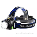 395nm Headlight Catch Serangga pada waktu malam LED boleh dicas semula